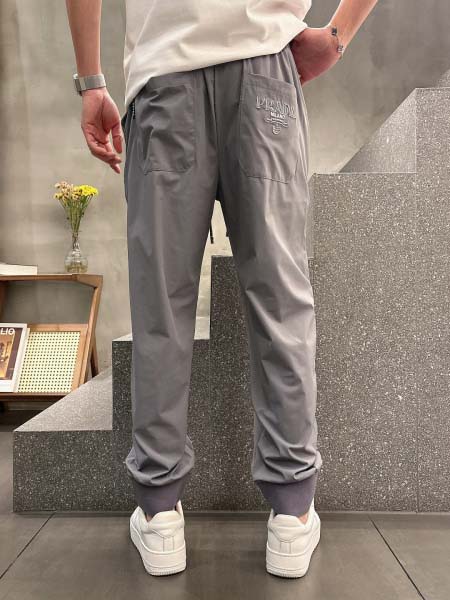 2025年6月30日入荷新作PRADA春夏スウェットパンツ 高级品超厳選★入手困難/誕生日プレゼント/MF工場