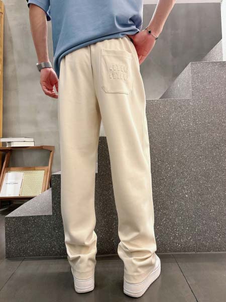 2025年6月30日入荷新作Miumiu春夏スウェットパンツ 高级品超厳選★入手困難/誕生日プレゼント/MF工場