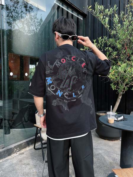 2025年6月30日入荷新作Moncler半袖Tシャツ 高级品超厳選★入手困難/誕生日プレゼント/MF工場
