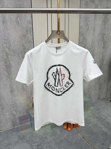 2025年6月2日入荷新作MONCLER半袖 Tシャツ高級品...