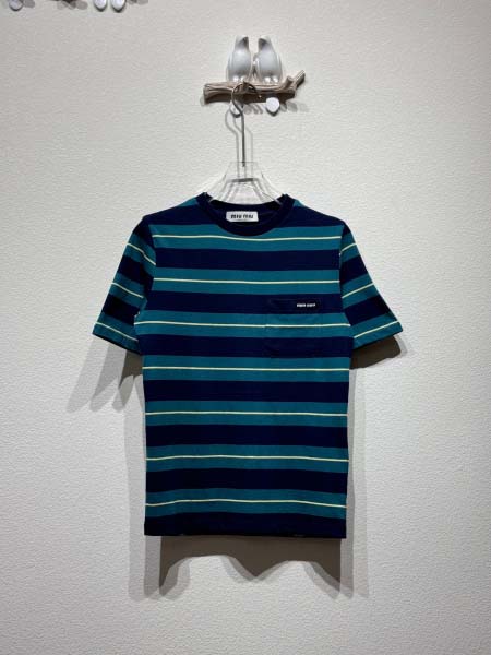 2025年6月4日入荷新作MIUMIU半袖 tシャツ女性高品質★ファッション/誕生日プレゼント/贈り物/SD工場