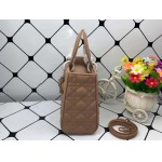 2025年6月5日入荷新作24CMx20CMx9.5CM  Lady Diorお安い/人気/革/バッグ/SY工場