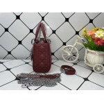 2025年6月5日入荷新作 17CMx15CMx7CM  Lady Diorお安い/人気/革/バッグ/SY工場