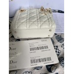 2025年6月5日入荷新作Lady Dior 17CMx15CMx7CM 高品質原版復刻  お安い/人気/革/バッグ/SY工場