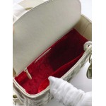 2025年6月5日入荷新作20CMx16.5CMx8CM  Lady Dior  お安い/人気/革/バッグ/SY工場