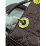 2025年6月5日入荷新作20CMx16.5CMx8CM  Lady Dior    お安い/人気/革/バッグ/SY工場