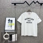 2025年6月5日入荷新作Moncler半袖 Tシャツ誕生日プレゼントの服/男女兼用/カップル服人気/BC工場