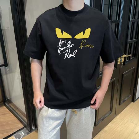 2025年6月6日入荷新作FENDI半袖 Tシャツ誕生日プレ...