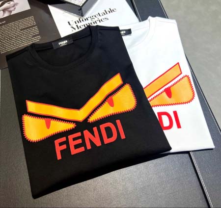 2025年6月6日入荷新作FENDI半袖 Tシャツ誕生日プレ...