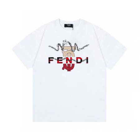 2025年6月6日入荷新作FENDI半袖 Tシャツ誕生日プレ...