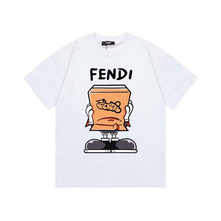2025年6月6日入荷新作FENDI半袖 Tシャツ誕生日プレ...