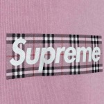 2025年6月12日入荷新作 SUPREME X BURBERRY BOX LOGO HOODED  S-XL 誕生日プレゼント/男女兼用/高品質/正規品と同じ人気/16工場