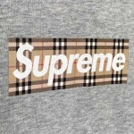 2025年6月12日入荷新作 SUPREME X BURBERRY BOX LOGO HOODED  S-XL 誕生日プレゼント/男女兼用/高品質/正規品と同じ人気/16工場