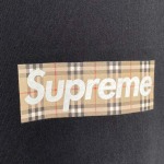 2025年6月12日入荷新作 SUPREME X BURBERRY BOX LOGO HOODED  S-XL 誕生日プレゼント/男女兼用/高品質/正規品と同じ人気/16工場