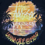 2025年6月12日入荷新作STUSSY SS24 SUNSET TEE T  S-XL 誕生日プレゼント/男女兼用/高品質/正規品と同じ人気/16工場