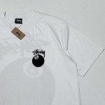 2025年6月12日入荷新作STUSSY 24SS 8 BALL PIGMENT DYED TEE 8 8T  S- XL 誕生日プレゼント/男女兼用/高品質/正規品と同じ人気/16工場