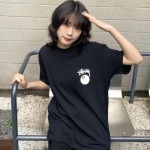 2025年6月12日入荷新作STUSSY 24SS 8 BALL PIGMENT DYED TEE 8 8T  S- XL 誕生日プレゼント/男女兼用/高品質/正規品と同じ人気/16工場