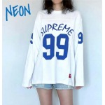 2025年6月12日入荷新作  99T SUPREME SS24 99 LS TEE S-XL 誕生日プレゼント/男女兼用/高品質/正規品と同じ人気/16工場