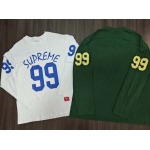 2025年6月12日入荷新作  99T SUPREME SS24 99 LS TEE  S-XL  SS24  誕生日プレゼント/男女兼用/高品質/正規品と同じ人気/16工場