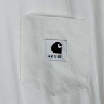 2025年6月13日入荷新作SACAI X CARHARTT  S/S24  POCKET TEE Tee 1-4（S- XL）誕生日プレゼント/男女兼用/高品質/正規品と同じ人気/16工場