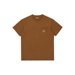 2025年6月13日入荷新作Carhartt WIP S/S POCKET TEE T S- XL誕生日プレゼント/男女兼用/高品質/正規品と同じ人気/16工場