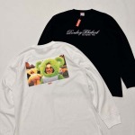 2025年6月13日入荷新作T Supreme X Aphex Twin  SS25 Donkey Rhubard L/S TEE  S-XL    誕生日プレゼント/男女兼用/高品質/正規品と同じ人気/16工場
