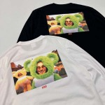 2025年6月13日入荷新作T Supreme X Aphex Twin  SS25 Donkey Rhubard L/S TEE  S-XL    誕生日プレゼント/男女兼用/高品質/正規品と同じ人気/16工場