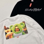 2025年6月13日入荷新作T Supreme X Aphex Twin  SS25 Donkey Rhubard L/S TEE  S-XL    誕生日プレゼント/男女兼用/高品質/正規品と同じ人気/16工場