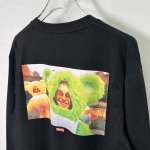 2025年6月13日入荷新作T Supreme X Aphex Twin  SS25 Donkey Rhubard L/S TEE  S-XL    誕生日プレゼント/男女兼用/高品質/正規品と同じ人気/16工場