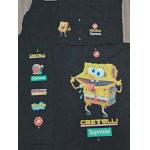 2025年6月13日入荷新作 T  SUPREME SS25 SPONGEBOB CASTELLI RACING L/S TEE  誕生日プレゼント/男女兼用/高品質/正規品と同じ人気/16工場