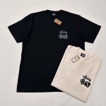 2025年6月13日入荷新作  STUSSY SS25 DICE TEE PIGMENT DYED T  S-XL    誕生日プレゼント/男女兼用/高品質/正規品と同じ人気/16工場