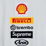 2025年6月13日入荷新作SUPREME X DUCATI SS24  LOGO TEE T  S-XL    誕生日プレゼント/男女兼用/高品質/正規品と同じ人気/16工場