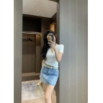 2025年6月16日入荷春夏新作Louis Vuittonデニムスカートファッション/誕生日プレゼント/贈り物 can工場