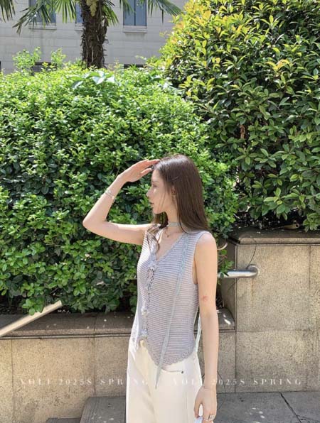 2025年6月16日入荷春夏新作Chanelニットトップファ...