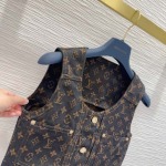 2025年6月18日入荷春夏新作Louis Vuittonデニムタンクトップファッション/誕生日プレゼント/贈り物 can工場