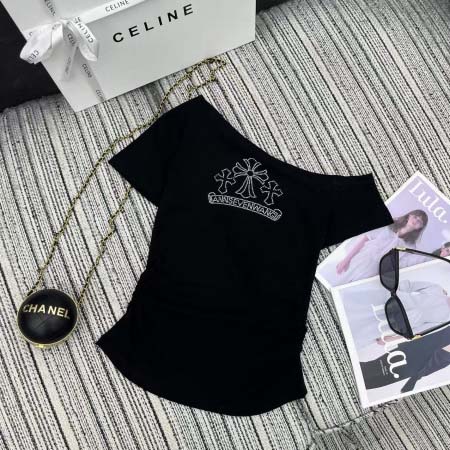 2025年6月18日入荷春夏新作Chrome hearts斜...