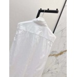 2025年6月18日入荷春夏新作LOEWEノースリーブのシャツファッション/誕生日プレゼント/贈り物 can工場