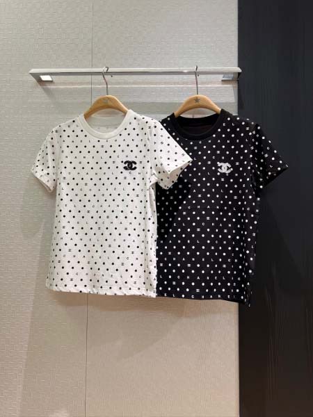 2025年6月18日入荷春夏新作chanel半袖 Tシャツフ...