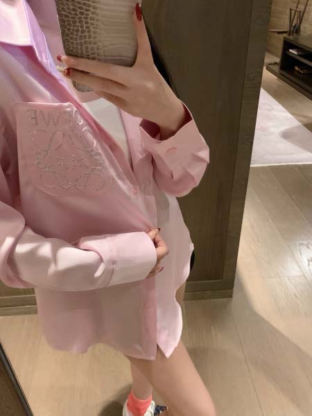 2025年6月18日入荷春夏新作LOEWE長袖  シャツファ...