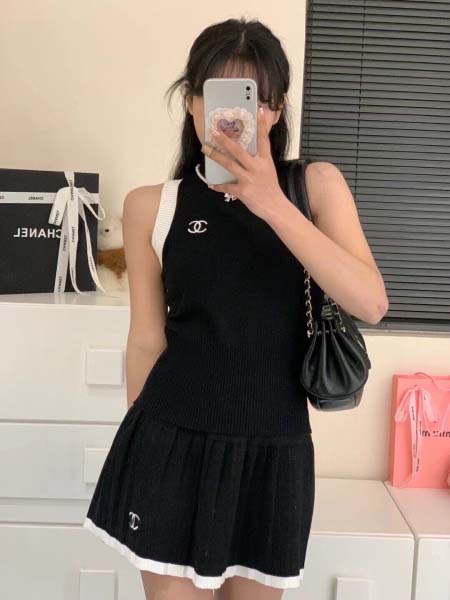 2025年6月18日入荷春夏新作CHANELセット上下ファッ...