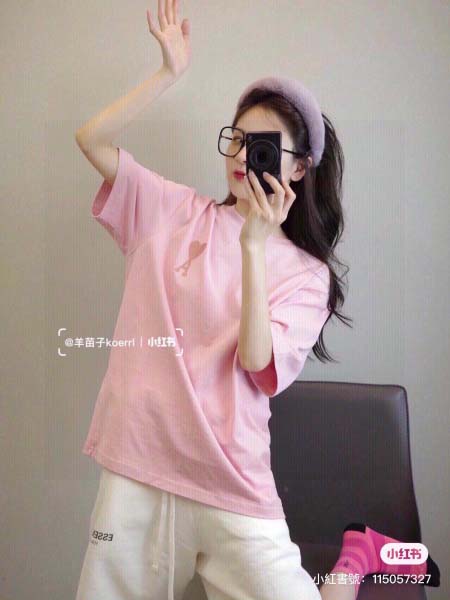 2025年6月18日入荷春夏新作Ami半袖 Tシャツファッシ...