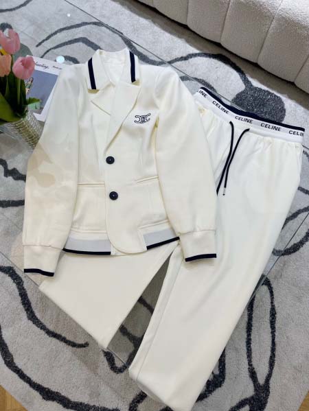 2025年6月18日入荷春夏新作Celine春秋セット上下フ...