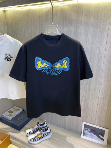 2025年6月20日入荷新作FENDI 半袖 Tシャツ★人気...