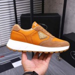 2025年6月20日入荷新品PRADAカジュアルシューズ/スニーカー｜メンズ靴人気本革製ギフト/誕生日/TL工場