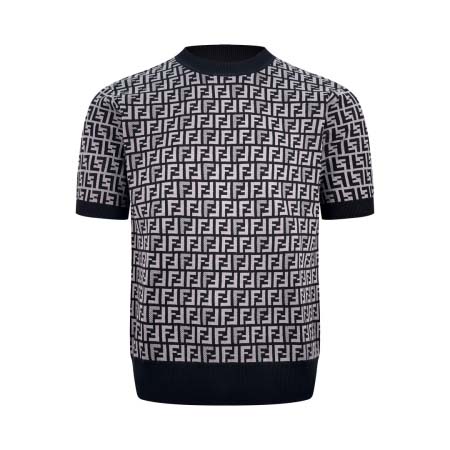 2025年6月22日入荷新作Fendiニットの半袖 原版復刻...