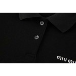 2025年6月22日入荷新作MIUMIU半袖polo tシャツ 原版復刻人気で【极品】/YGY工場