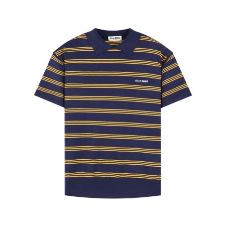 2025年6月23日入荷新作MIUMIU半袖 POLOシャツ...