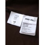 2025年6月24日入荷新作Miumiu半袖 POLOシャツ 原版復刻人気で【极品】/正規品と同じサイズ/YGY工場