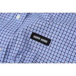 2025年6月24日入荷新作Miumiuシャツ 原版復刻人気で【极品】/正規品と同じサイズ/YGY工場