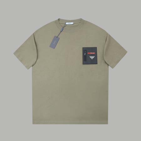 2025年6月24日入荷新作Prada半袖 tシャツ★誕生日...